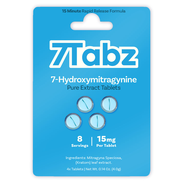 7Tabz 7-Hydroxymitragynine Pure Extract Tablets | 4ct | 60mg