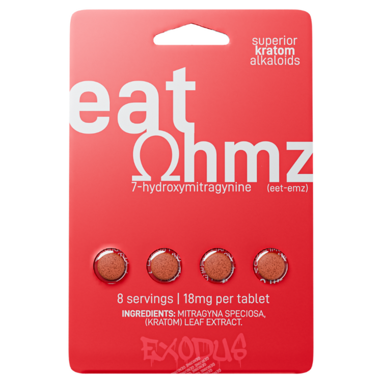 Eat Ohmz 7-Hydroxy Tablets 72mg | 4ct