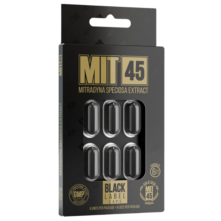 MIT45 Black Label Kratom Capsules