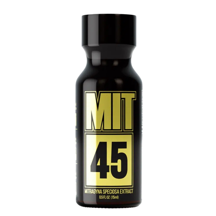 MIT45 Liquid Gold Kratom Shot 250mg (Black/Gold)