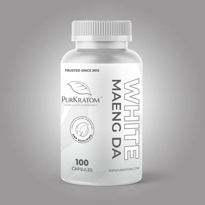 White Maeng Da Kratom Capsules