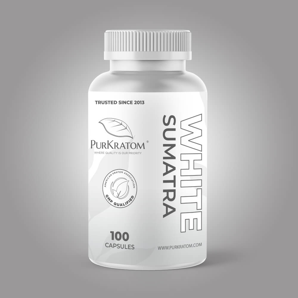 White Sumatra Kratom Capsules