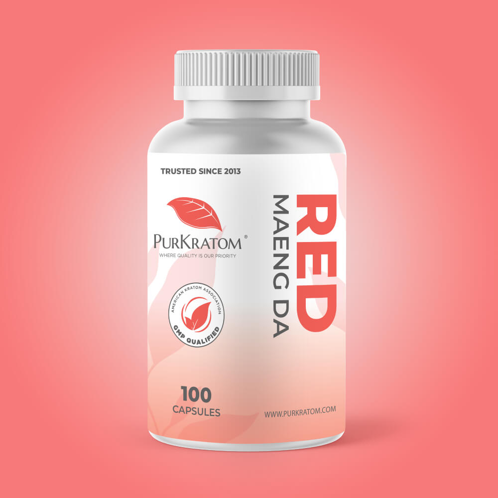 Red Maeng Da Kratom Capsules