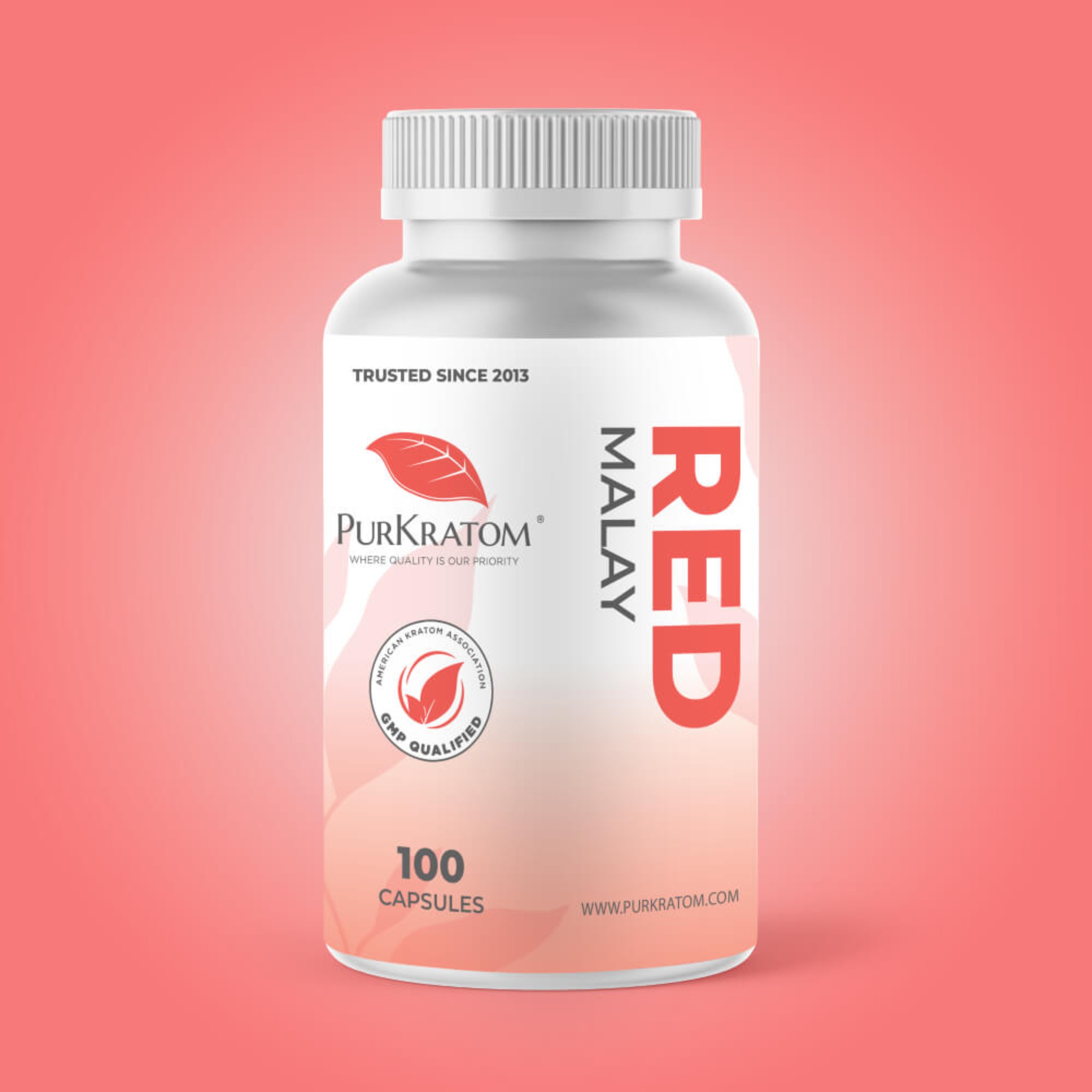 Red Malay Kratom Capsules