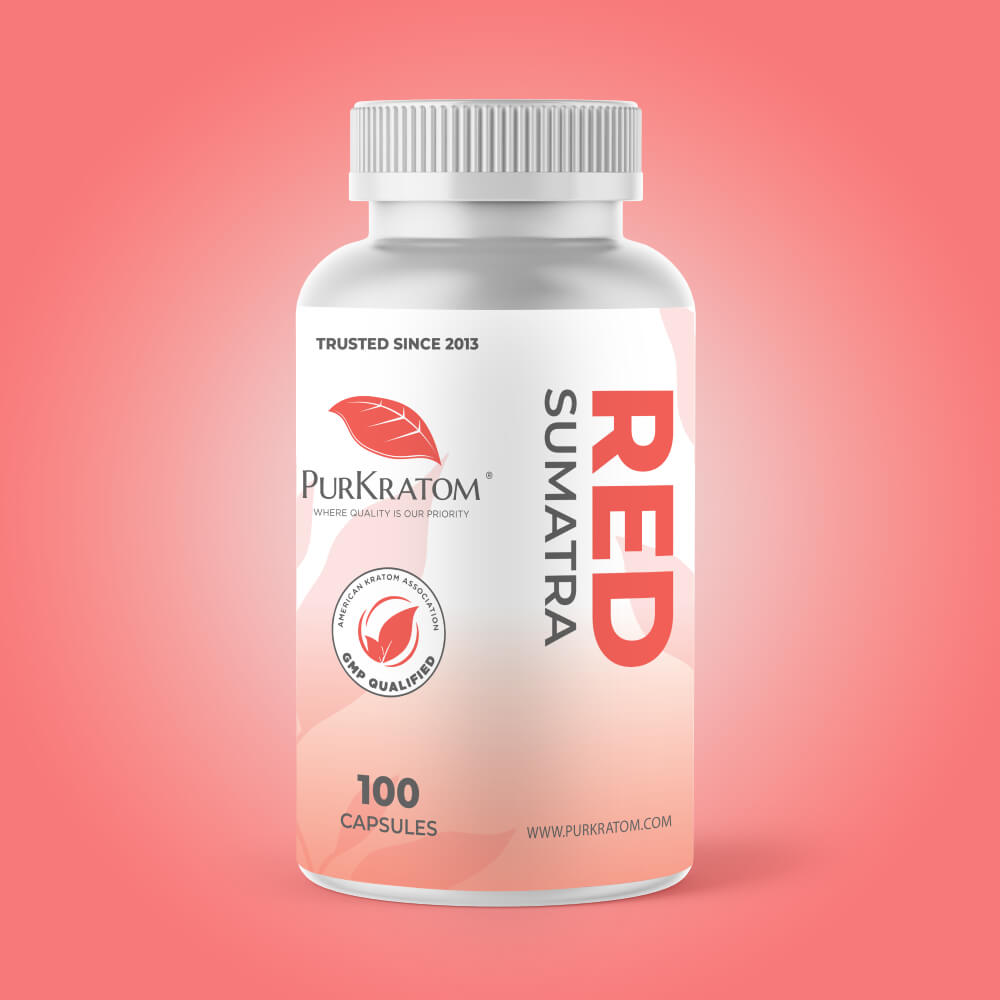 Red Sumatra Kratom Capsules