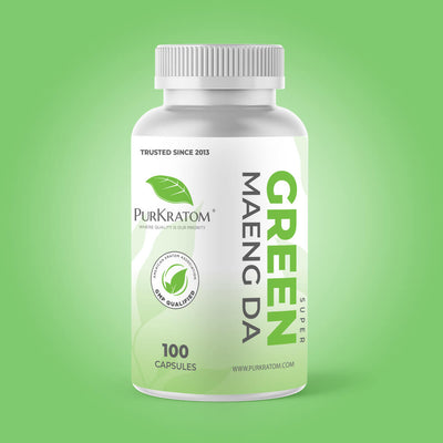 Super Green Maeng Da Kratom Capsules