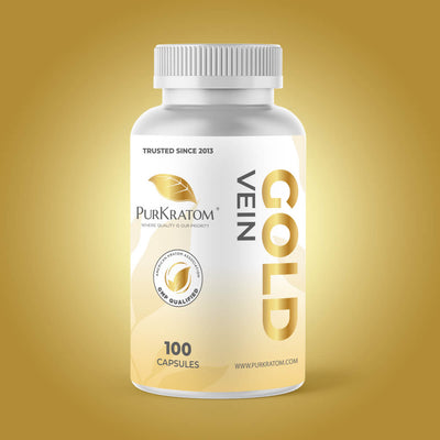 Gold Vein Kratom Capsules